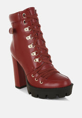 Willow Combat Boot from London Rag International