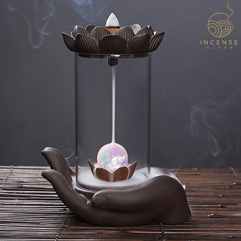 Windproof Backflow Incense Burner from incenseocean