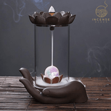 Windproof Backflow Incense Burner from incenseocean