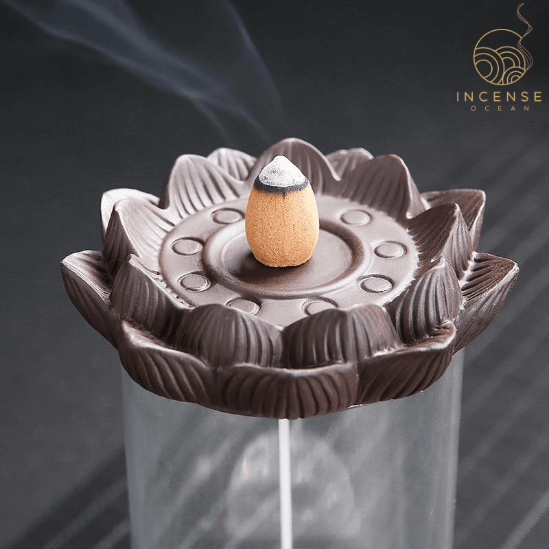 Windproof Backflow Incense Burner from incenseocean