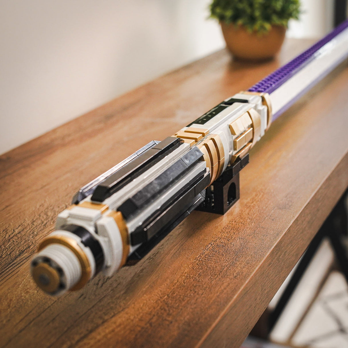 Windu's Life-Sized Saber from Bricker Builds
