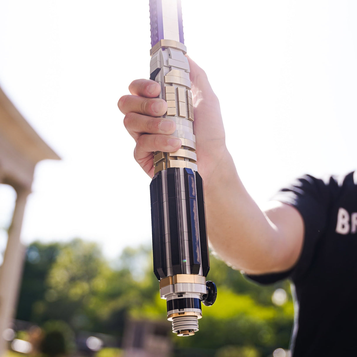 Windu's Life-Sized Saber from Bricker Builds