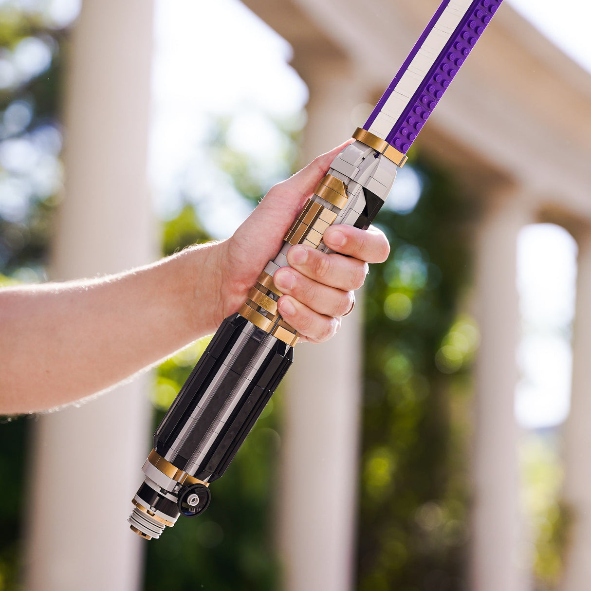 Windu's Life-Sized Saber from Bricker Builds