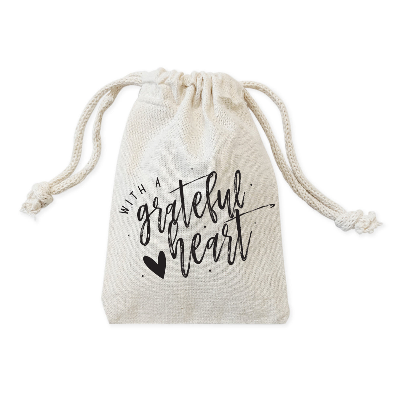 With a Grateful Heart Thanksgiving Favor Bags, 6-Pack from The Cotton & Canvas Co.