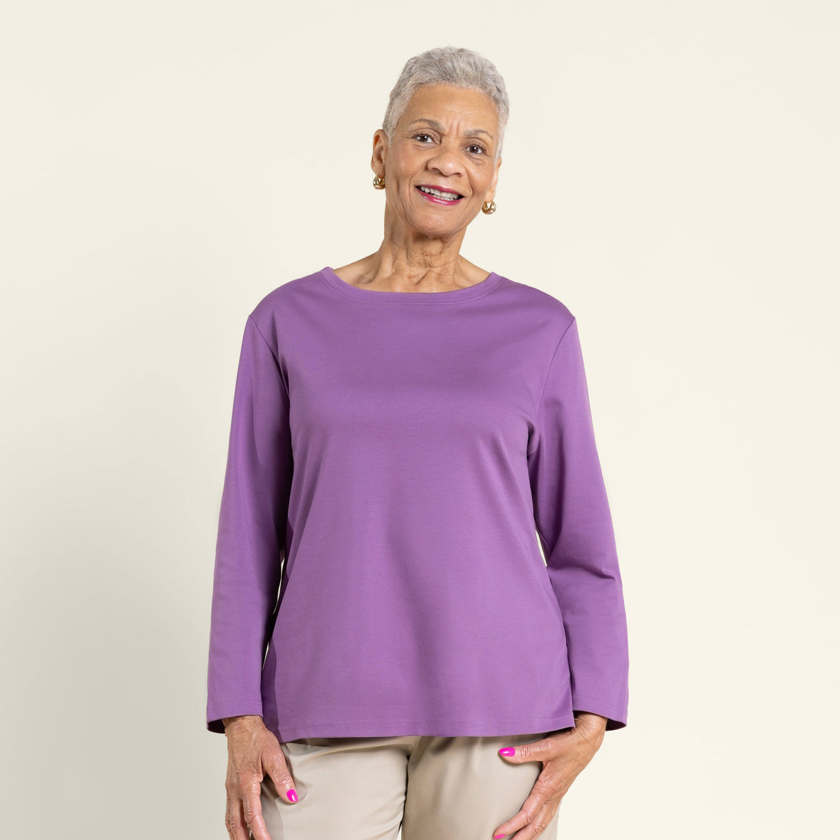 Women's Everyday Long Sleeve Top from Joe & Bella