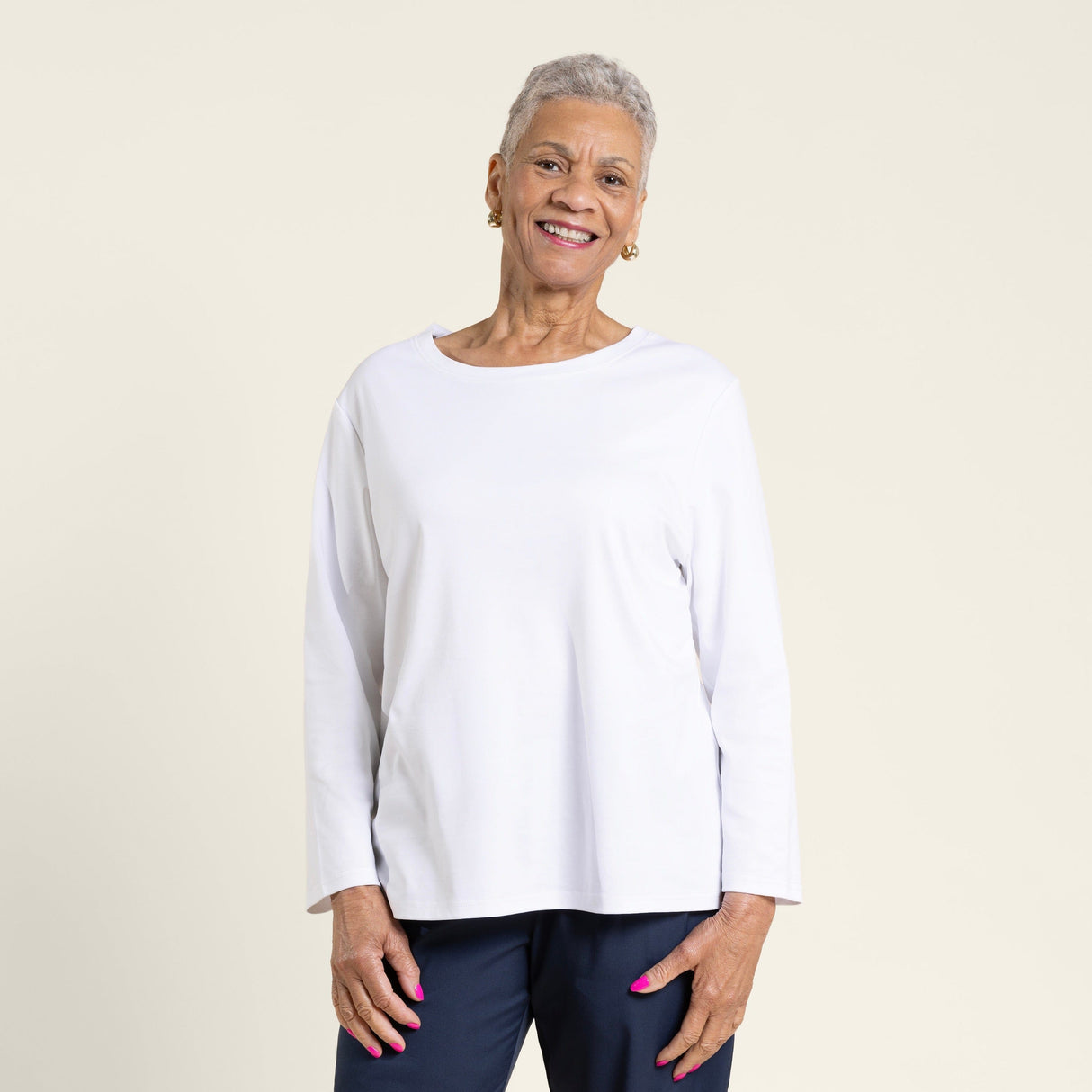 Women's Everyday Long Sleeve Top from Joe & Bella