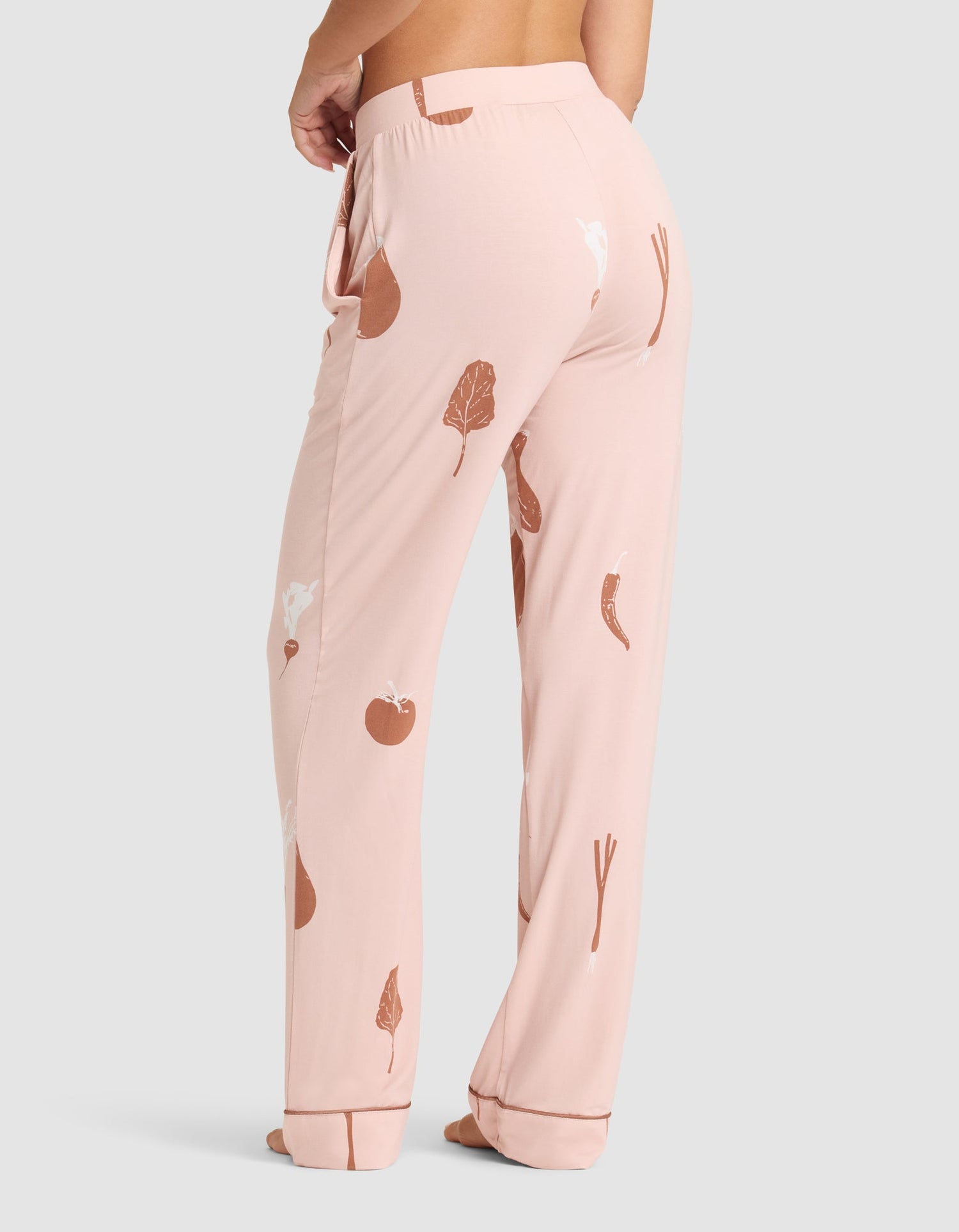 Women's Bamboo Stretch-Knit Short Sleeve & Pant Pajama Set from Cozy Earth