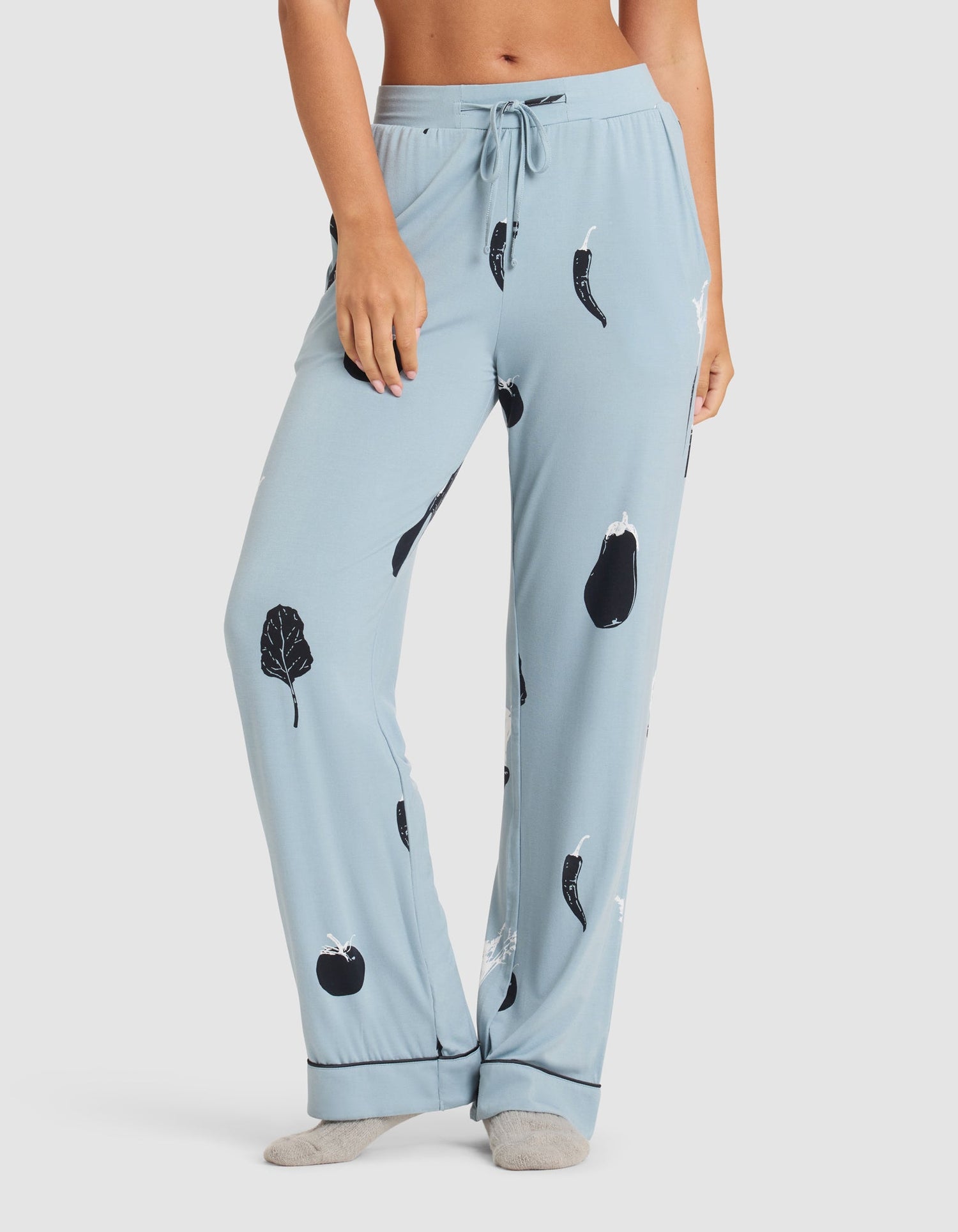 Women's Bamboo Stretch-Knit Short Sleeve & Pant Pajama Set from Cozy Earth