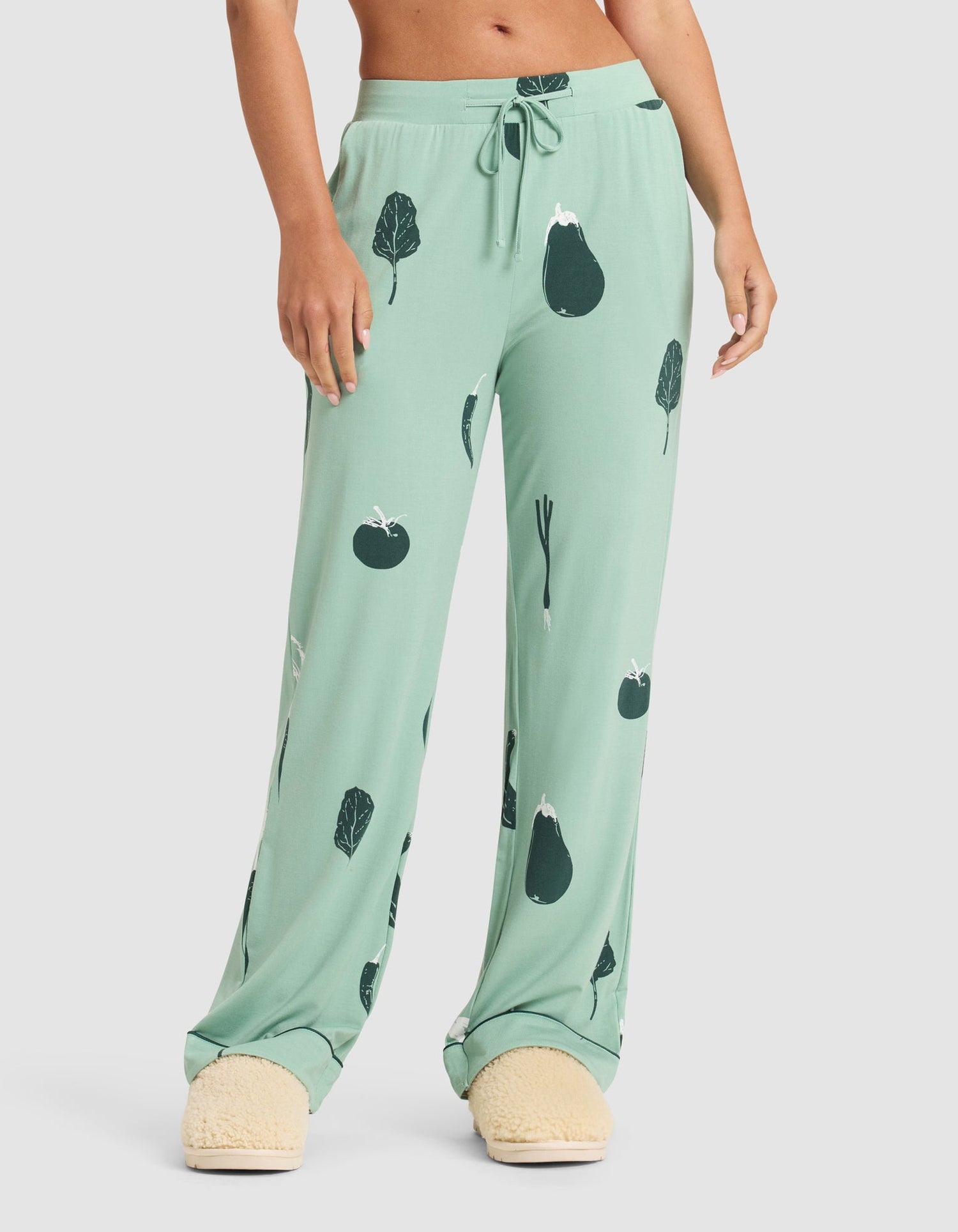 Women's Bamboo Stretch-Knit Short Sleeve & Pant Pajama Set from Cozy Earth