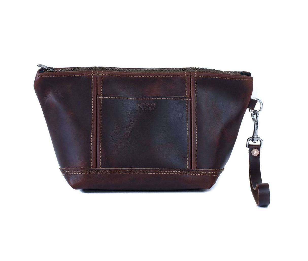 Women's Toiletry Bag All for American from Lifetime Leather Co.
