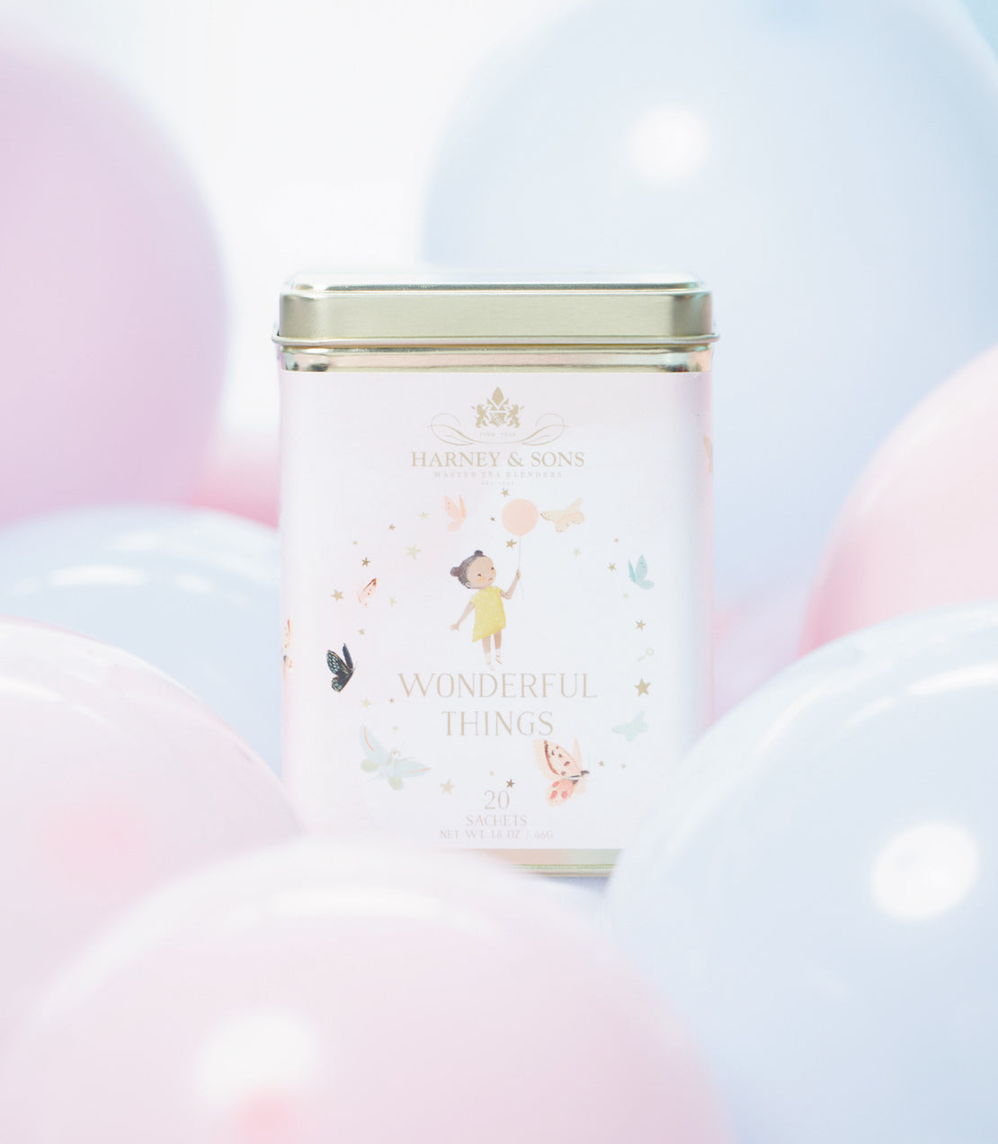 Wonderful Things: Girl, Tin of 20 Sachets from Harney & Sons Fine Teas