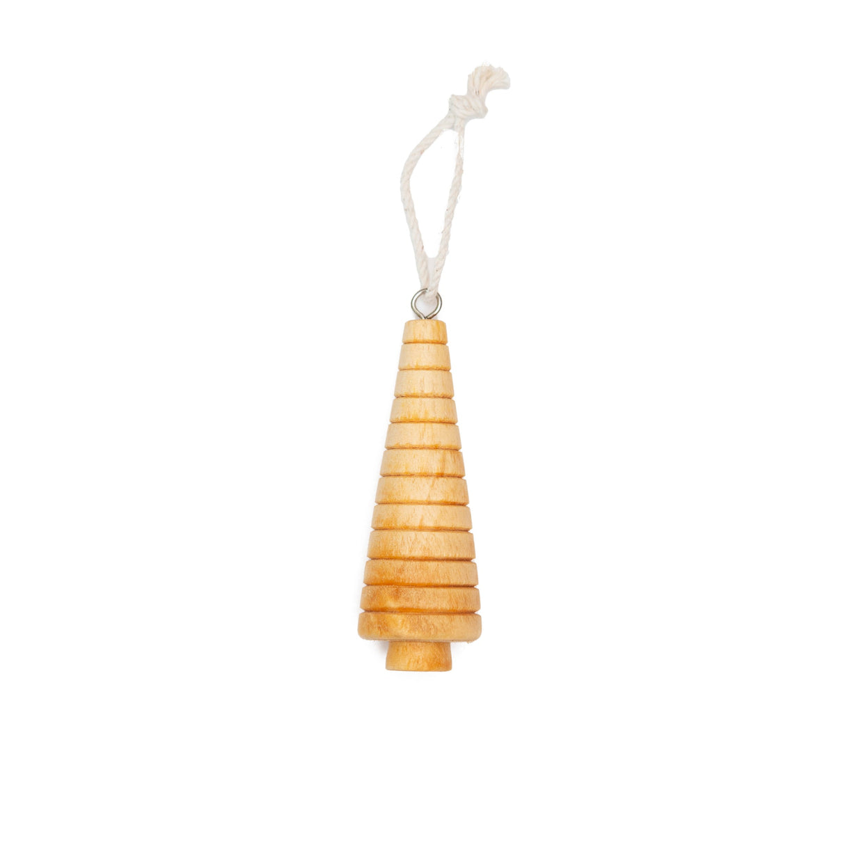 Reclaimed Wood Tree Ornaments - Set of 3 from Upavim Crafts