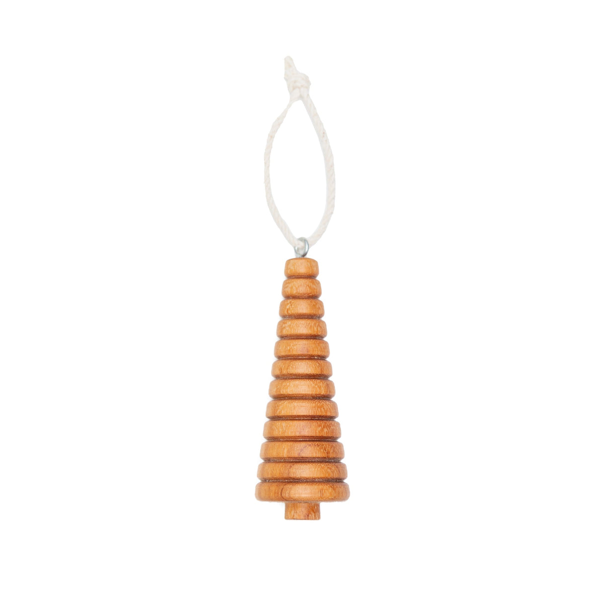 Reclaimed Wood Tree Ornaments - Set of 3 from Upavim Crafts