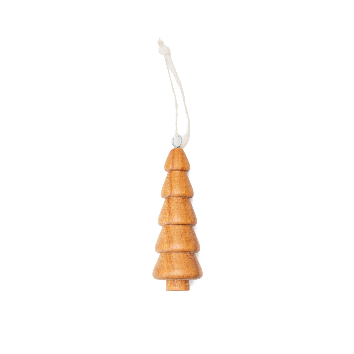 Reclaimed Wood Tree Ornaments - Set of 3 from Upavim Crafts