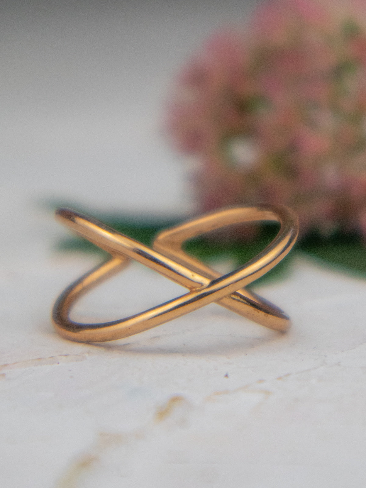 Mia Leaf Ring from Ash & Rose