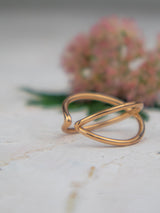 Mia Leaf Ring from Ash & Rose