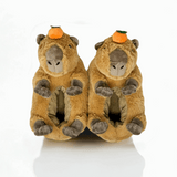 Mable the Capybara Kid's Slippers from Oooh Yeah! Socks