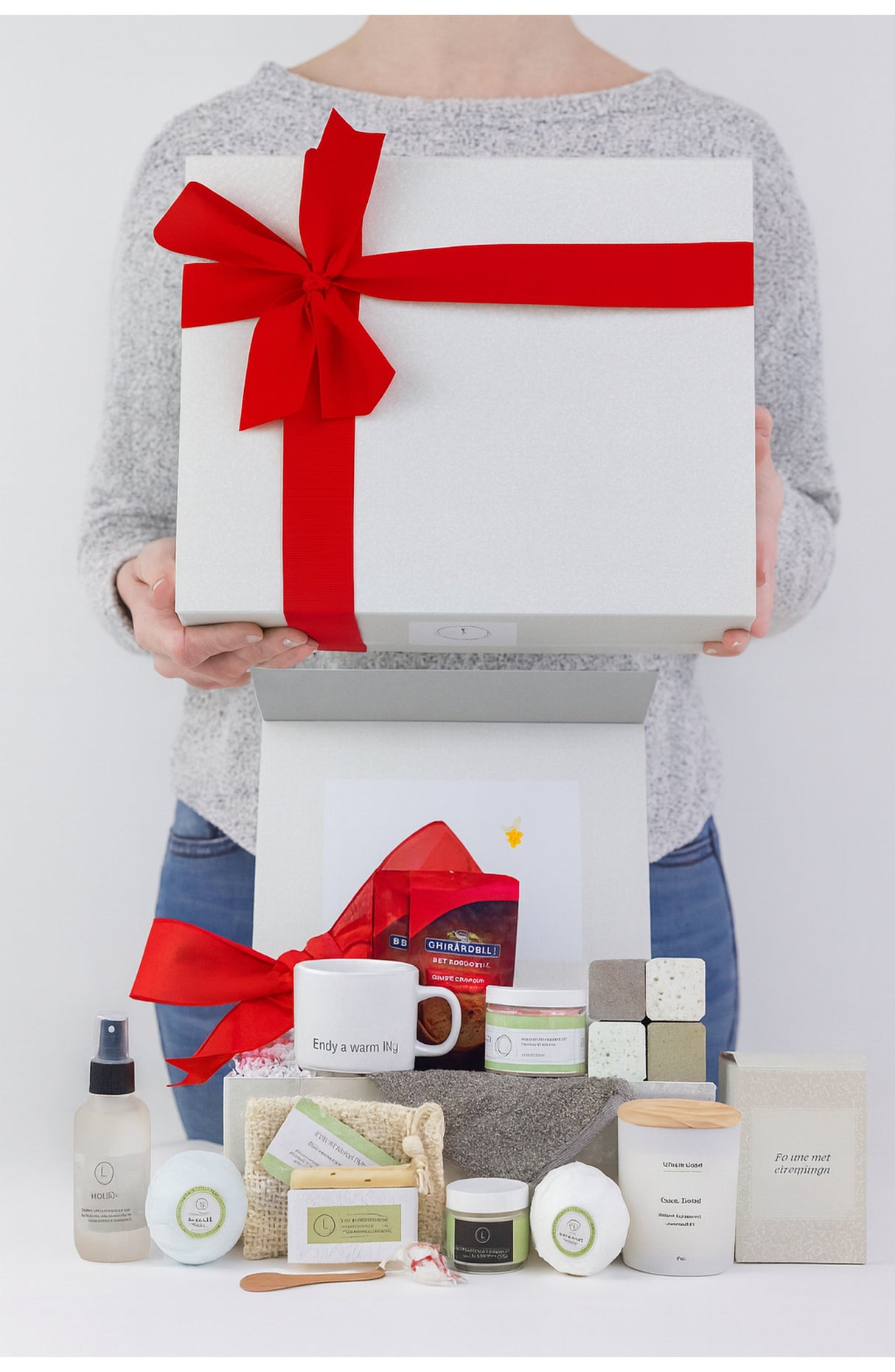 Sending a BIG hug Luxury Gift Spa Set - Full on Pampering from Lizush