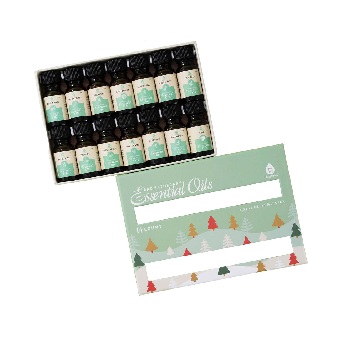 Seasonal Scents Christmas Essential Oils Collection from Pursonic
