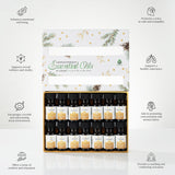 Pursonic Essential Oils Christmas Gift Set – 14-Piece Aromatherapy Collection from Pursonic