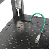 DJ Booth Tabletop With 8FT Lighting Truss Stand Package by FAT TOAD - Foldable Panel Portable Stage from GeekStands