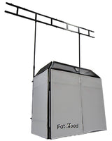 DJ Booth Tabletop With 8FT Lighting Truss Stand Package by FAT TOAD - Foldable Panel Portable Stage from GeekStands