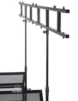 DJ Booth Tabletop With 8FT Lighting Truss Stand Package by FAT TOAD - Foldable Panel Portable Stage from GeekStands