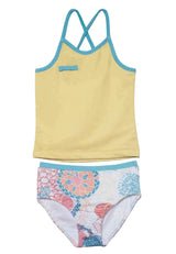 Simone Tankini Set - Coral from Manymoons