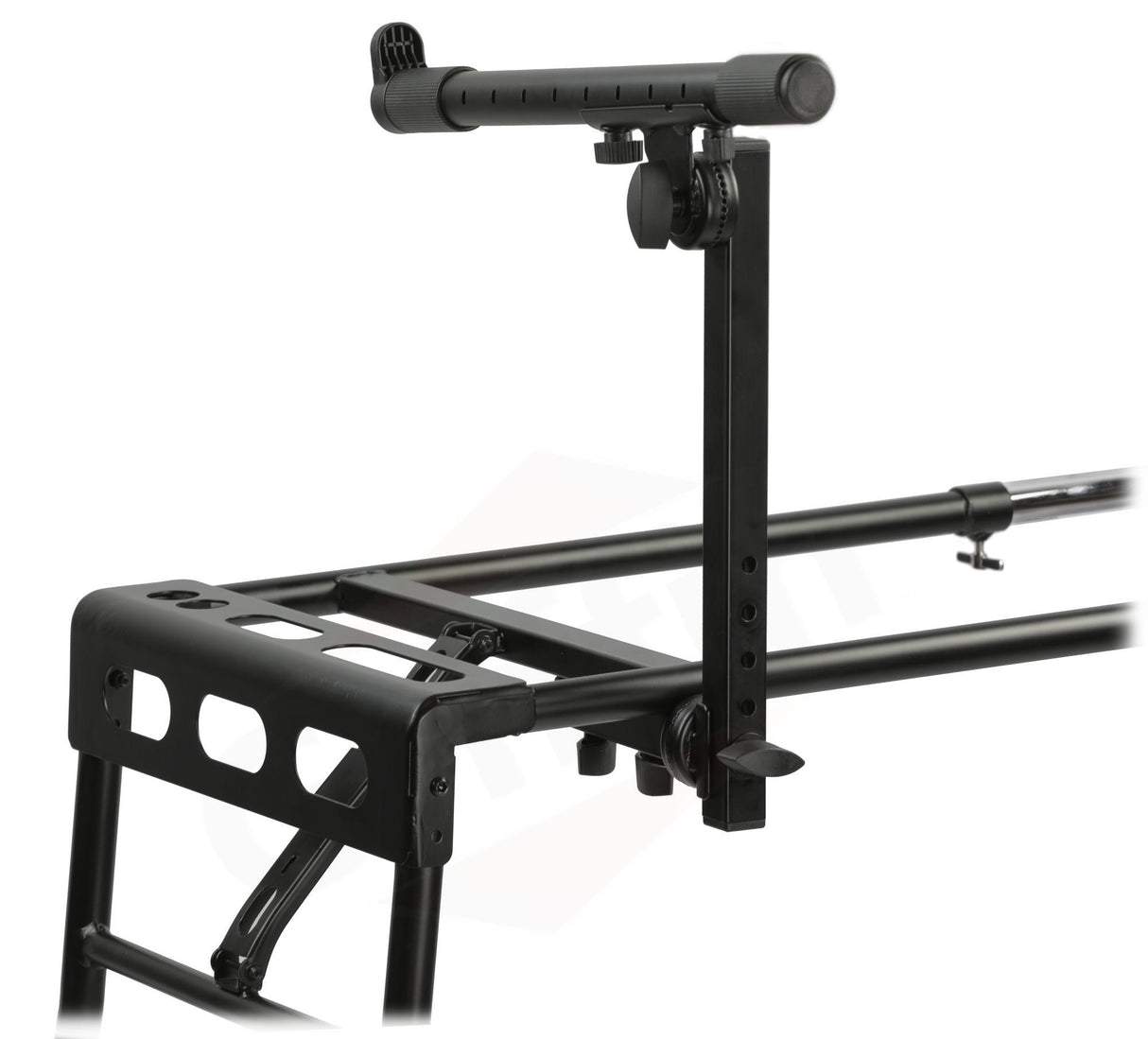 GRIFFIN 2-Tier DJ Coffin Workstation Stand - Double Table Top Keyboard & Laptop Holder Mount from GeekStands