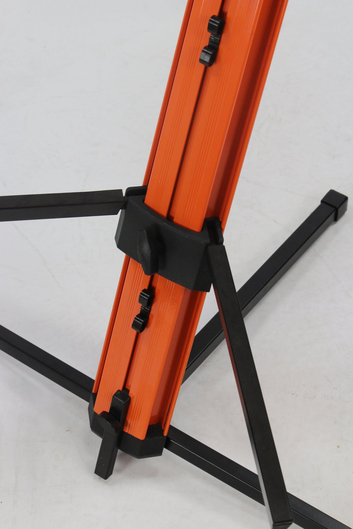 Keyboard Stand (2-Tier) with Mic Boom Arm Adapter by FAT TOAD - Professional Double Sliding Electronic Piano Column Tower for Turntable, DJ Audio Gear & Studio Synthesizer from GeekStands.com