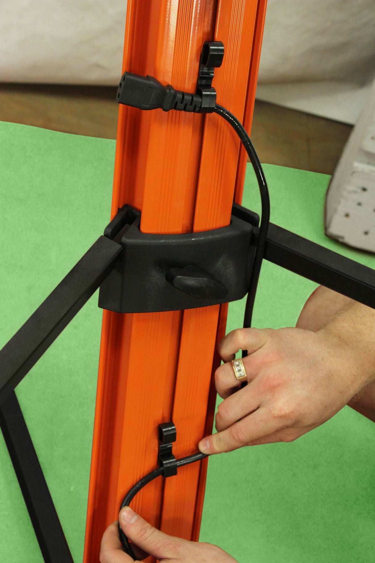 FAT TOAD Professional 2-Tier Column Keyboard Stand with Mic Boom Arm Adapter | Double Sliding Electronic Piano Tower Mount Platform | Holder for Digital Turntable, DJ Audio Gear, Studio Synthesizer from GeekStands.com