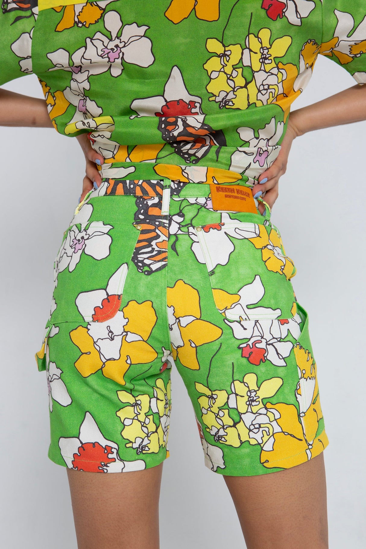 Spring Mix Canvas Shorts from KeithKelly