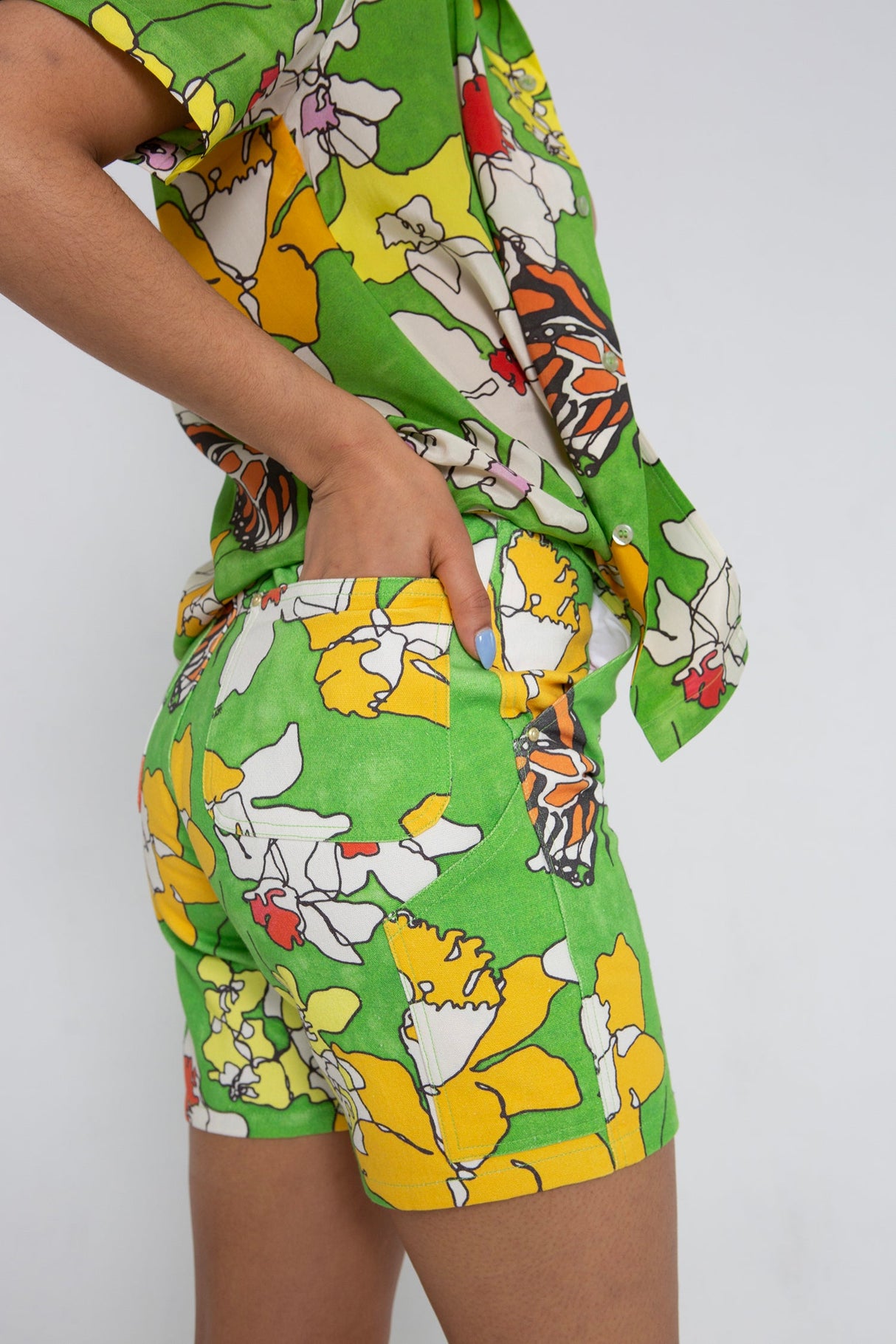 Spring Mix Canvas Shorts from KeithKelly