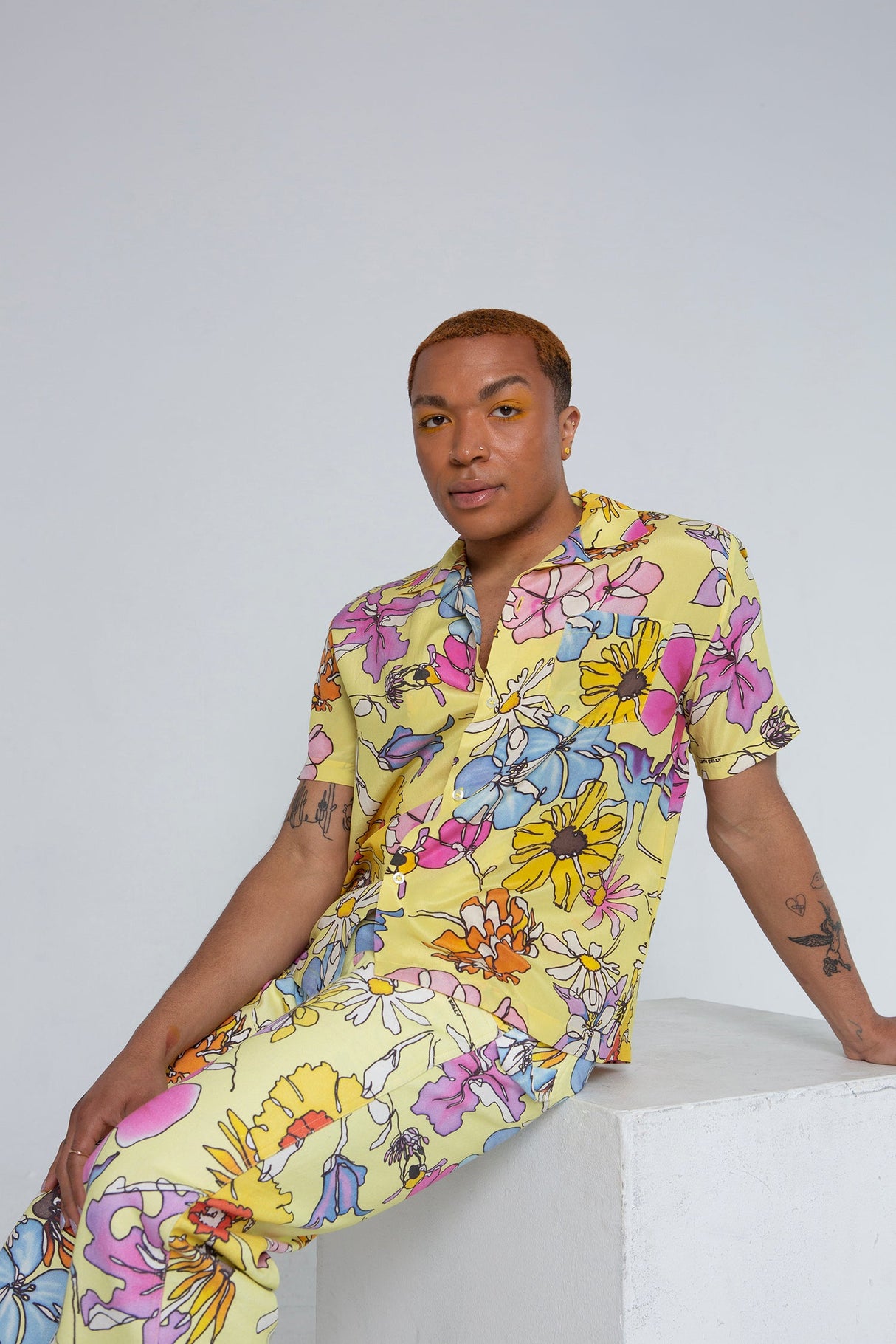 Full Bloom Silk Shirt from KeithKelly