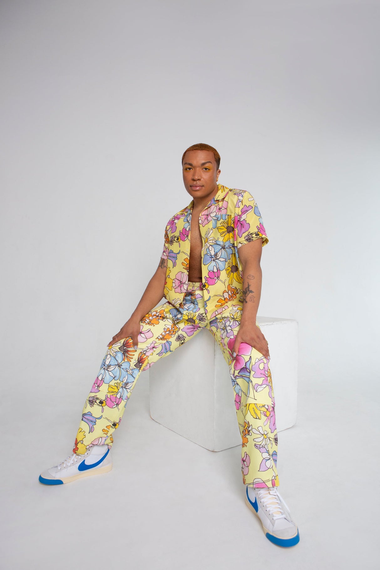 Full Bloom Silk Shirt from KeithKelly