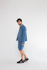 Blue Denim Chore Jacket from KeithKelly