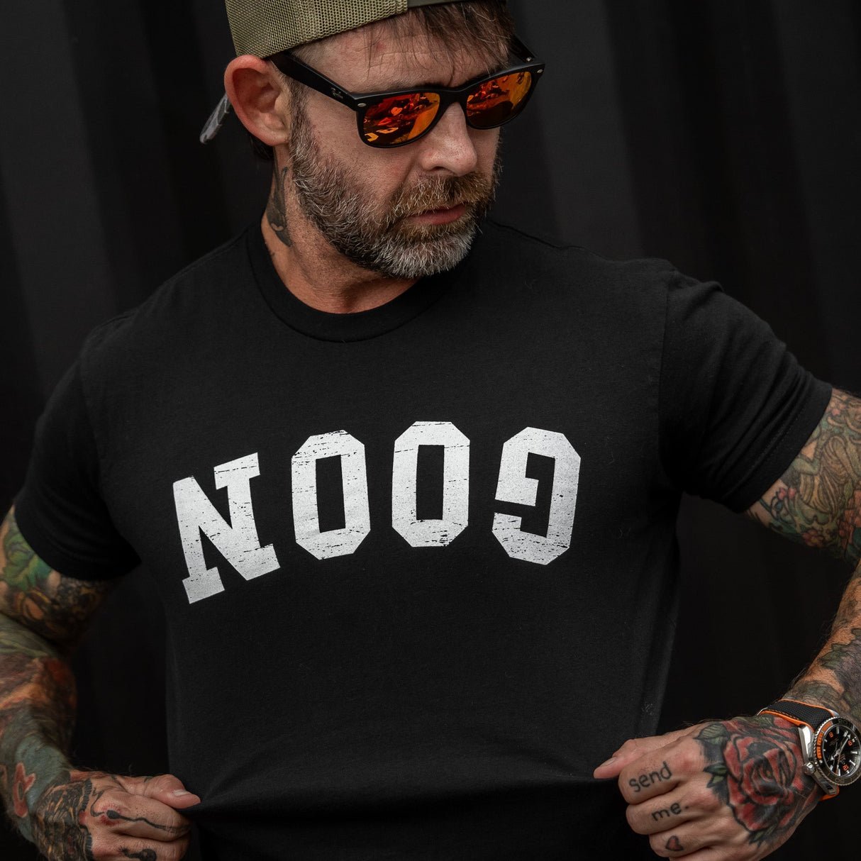 Goon Arched Men's T-Shirt From Combat Iron Apparel