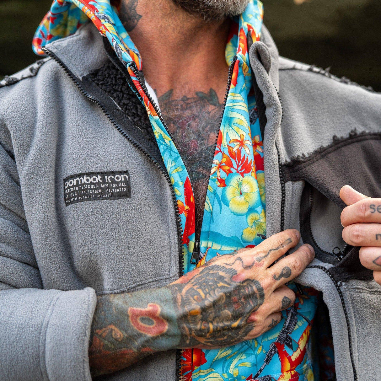Expedition Plush Lined Men's Winter Jacket from Combat Iron Apparel