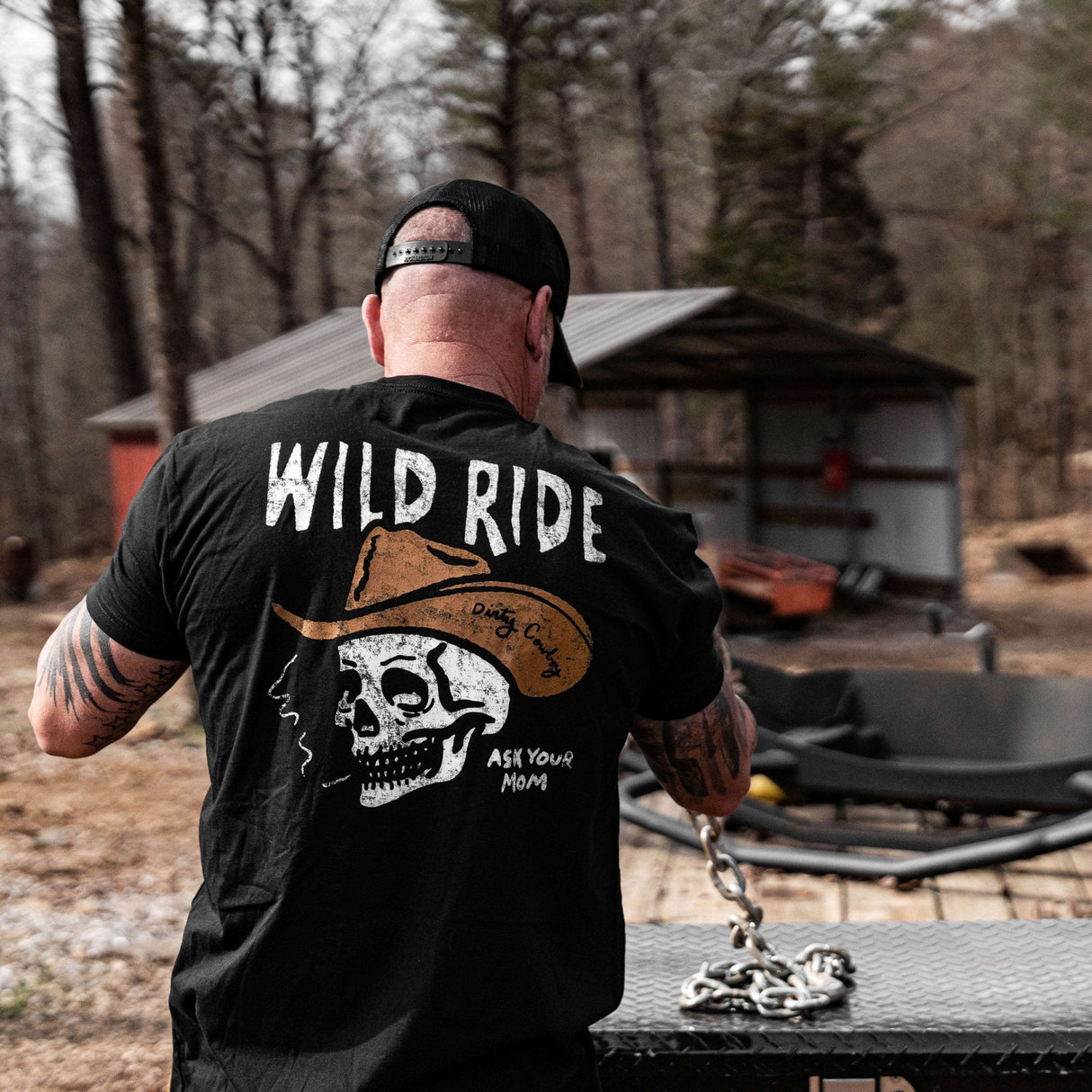 Wild Ride Men's T-Shirt from Combat Iron Apparel