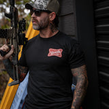 Rowdy Beer Logo Men's T-Shirt from Combat Iron Apparel