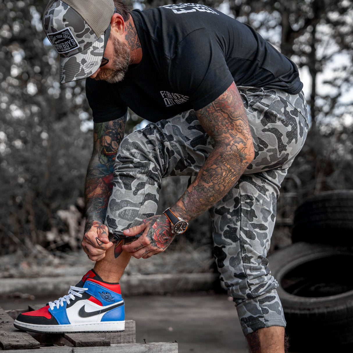 Men's Adjustable Performance Joggers V2 from Combat Iron Apparel