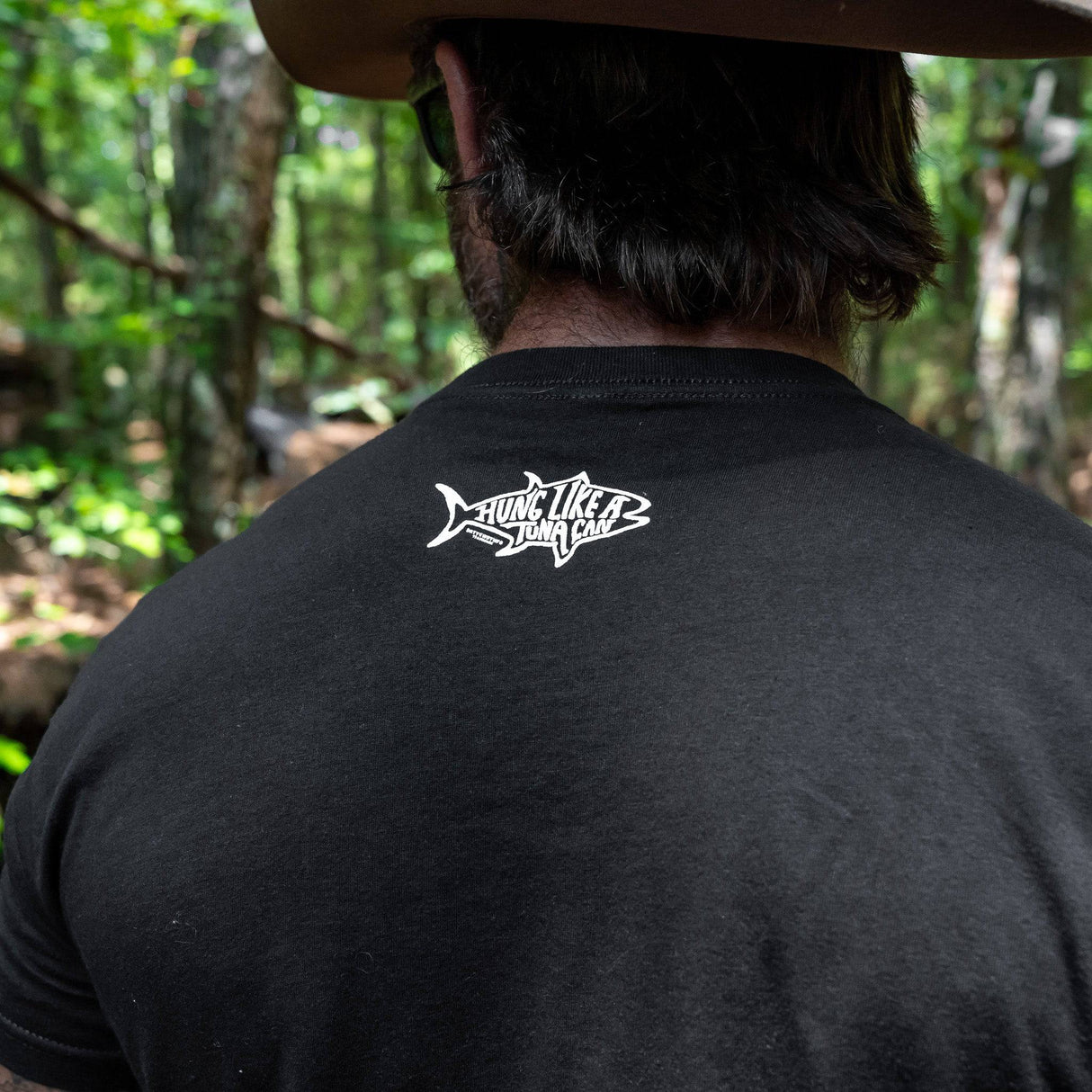 Hung Like A Tuna Can Men's T-Shirt From Combat Iron Apparel