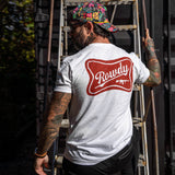 Rowdy Beer Logo Men's T-Shirt from Combat Iron Apparel