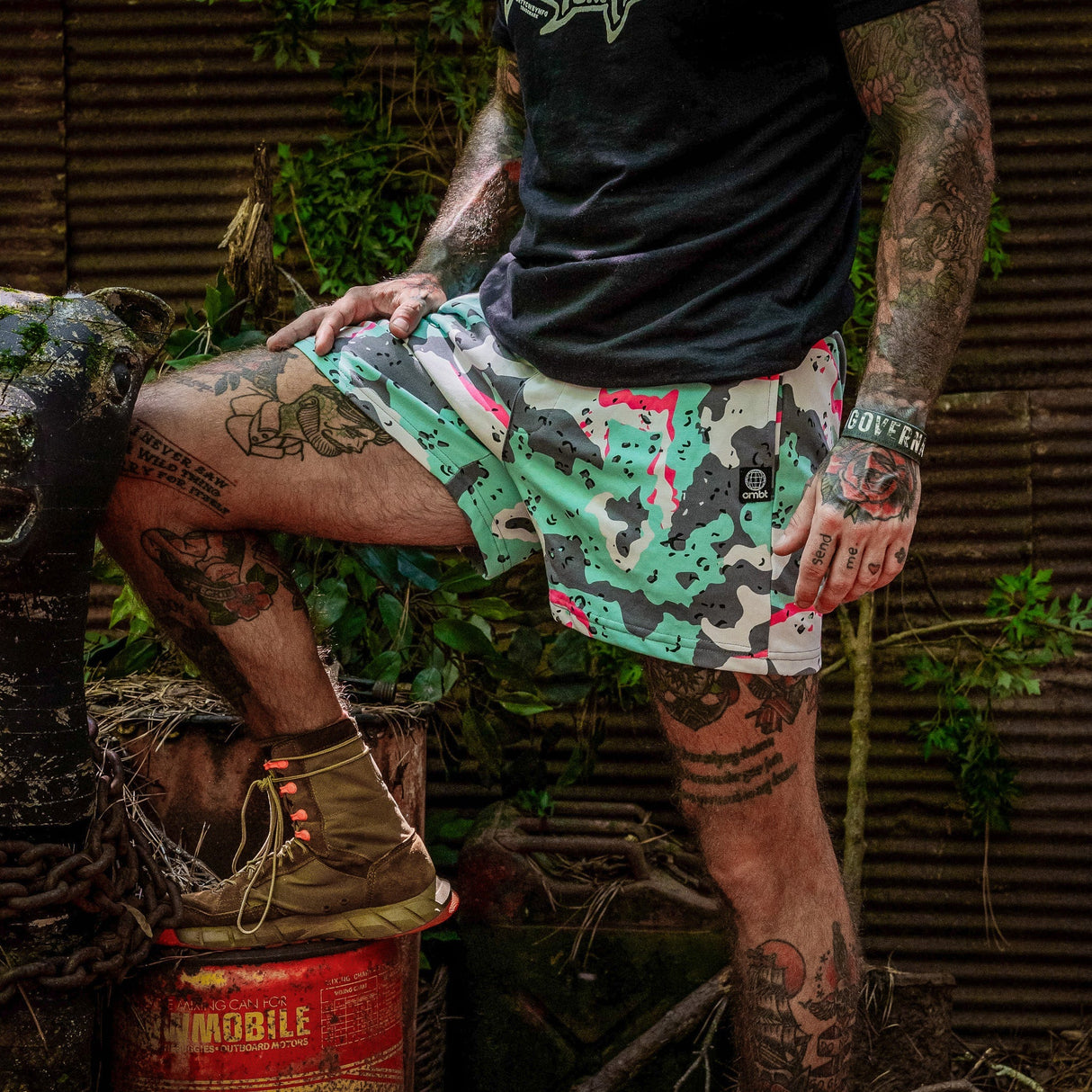 Men's Lounge Sweat Shorts | 5.5" from Combat Iron Apparel