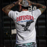 Defender Of the Homeland Eagle Men's T-Shirt From Combat Iron Apparel