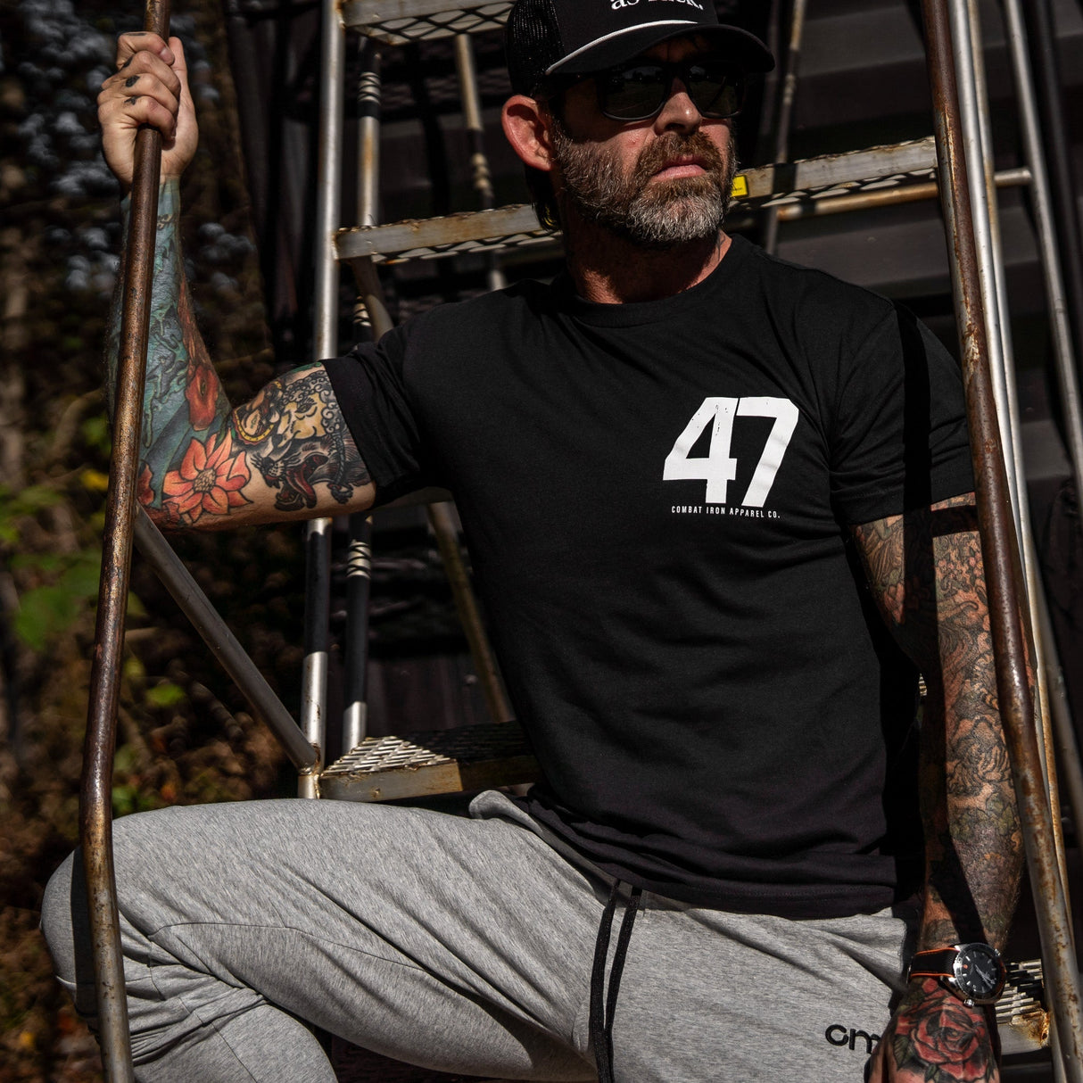 Four More Years Of Cheap Gas & Kicking Ass President Trump Men's T-Shirt From Combat Iron Apparel