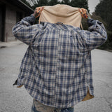 Frontier Zip Flannel with hood from Combat Iron Apparel