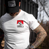 Cowboy'n | Knuck If You Buck Men's T-Shirt From Combat Iron Apparel