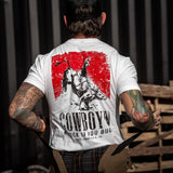 Cowboy'n | Knuck If You Buck Men's T-Shirt From Combat Iron Apparel