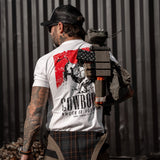 Cowboy'n | Knuck If You Buck Men's T-Shirt From Combat Iron Apparel